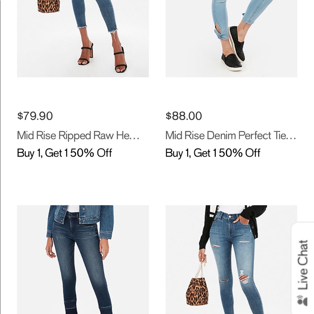 Express jeans